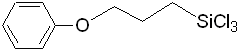 3-Phenoxypropyltrichlorosilane 구조식, CAS 60333-76-8, C9H11Cl3OSi