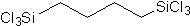 1,4-Bis(trichlorosilyl)butane 구조식, C4H8Cl6Si2