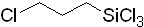 3-Chloropropyltrichlorosilane 구조식, CAS 2550-06-3, C3H6Cl4Si