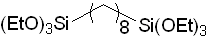 1,8-Bis(triethoxysilyl)octane 구조식, CAS 52217-60-4, C20H46Cl6Si2