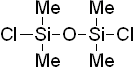 1,3-Dichlorotetramethyldisiloxane 구조식, CAS 2401-73-2, C4H12Cl2OSi2