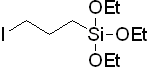 3-Iodopropyltriethoxysilane 구조식, C9H21IO3Si