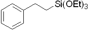 (2-Phenylethyl)triethoxysilane 구조식, CAS 2549-99-7, C13H22O3Si