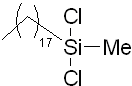 n-Octadecylmethyldichlorosilane 구조식, CAS 5157-75-5, C19H40Cl2Si