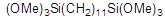 1,11-Bis(trimethoxysilyl)undecane 구조식, C17H40O6Si2