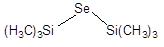 Bis(trimethylsilyl)selenide 구조식, CAS 4099-46-1, C6H18SeSi2