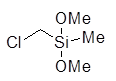 Chloromethylmethyldimethoxysilane 구조식, CAS 2212-11-5, C4H11ClO2Si