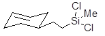 [2-(3-Cyclohexenyl)ethyl]methyldichlorosilane (mixture of isomers) 구조식, CAS 17864-93-6, C9H16Cl2Si