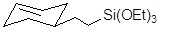 [2-(3-Cyclohexenyl)ethyl]triethoxysilane (mixture of isomers) 구조식, CAS 77756-79-7, C14H28O3Si