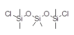 1,5-Dichlorohexamethyltrisiloxane,tech-95 구조식, CAS 3582-71-6, C6H18Cl2O2Si3