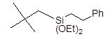 Neopentyl(2-phenylethyl)diethoxysilane 구조식, C17H30O2Si