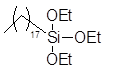 n-Octadecyltriethoxysilane,95% (Contains isomers) 구조식, CAS 7399-00-0, C24H52O3Si