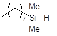n-Octyldimethylsilane 구조식, CAS 40934-68-7, C10H24Si