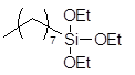 n-Octyltriethoxysilane 구조식, CAS 2943-75-1, C14H32O3Si