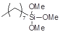n-Octyltrimethoxysilane 구조식, CAS 3069-40-7, C11H26O3Si