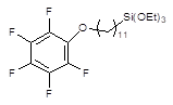 11-Pentafluorophenoxyundecyltriethoxysilane 구조식, CAS 1197981-13-7, C23H37F5O4Si