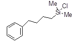 4-Phenylbutyldimethylchlorosilane 구조식, CAS 32328-67-9, C12H19ClSi