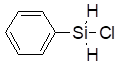 Phenylchlorosilane 구조식, CAS 4206-75-1, C6H7ClSi