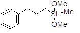(3-Phenylpropyl)methyldimethoxysilane 구조식, CAS 1233513-31-9, C12H20O2Si