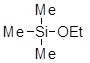 Trimethylethoxysilane 구조식, CAS 1825-62-3, C5H14OSi
