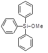 Triphenylmethoxysilane 구조식, CAS 1829-41-0, C19H18OSi