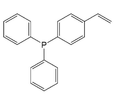 4-(DIPHENYLPHOSPHINO)STYRENE 구조식, CAS 40538-11-2