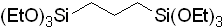 1,3-Bis(triethoxysilyl)propane 구조식, CAS 60021-86-5, C15H36O6Si2