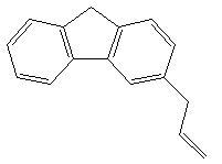 3-Allylfluorene (mixture of isomers) 구조식, CAS 60361-19-5, C16H14