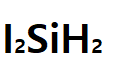 Diiodosilane 구조식, CAS 13760-02-6, H2I2Si