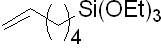 5-Hexenyltriethoxysilane 구조식, CAS 52034-14-7, C12H26O3Si