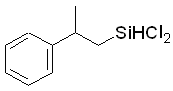 1,1-Dichloro-3-phenyl-1-silabutane 구조식, CAS 13617-27-1, C9H12Cl2Si