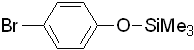 p-Bromophenoxytrimethylsilane 구조식, CAS 17878-44-3, C9H13BrOSi
