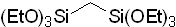Bis(triethoxysilyl)methane 구조식, CAS 18418-72-9, C13H32O6Si2
