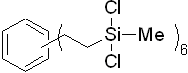 1,2,3,4,5,6-Hexakis[2-(methyldichlorosilyl)ethyl]benzene 구조식, CAS 194933-15-8, C24H42Cl12Si6