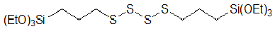 BIS[3-(TRIETHOXYSILYL)PROPYL]TETRASULFIDE 구조식, CAS 40372-72-3, C18H42O6S4Si2
