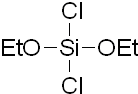 Dichlorodiethoxysilane 구조식, CAS 4667-38-3, C4H10Cl2O2Si