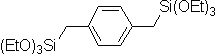 1,4-Bis(triethoxysilylmethyl)benzene 구조식, CAS 148599-42-2, C20H38O6Si2