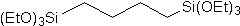 1,4-Bis(triethoxysilyl)butane 구조식, CAS 52885-14-0, C16H28O6Si2
