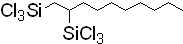 1,2-Bis(trichlorosilyl)decane 구조식, CAS 620987-03-3, C10H20Cl6Si2