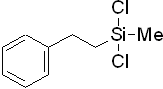 2,2-Dichloro-4-phenyl-2-silabutane 구조식, CAS 772-65-6, C9H12Cl2Si