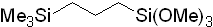 1,1,1-Trimethoxy-5,5-dimethyl-1,5-disilahexane 구조식, C9H24O3Si2