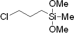 3-Chloropropylmethyldimethoxysilane 구조식, CAS 18171-19-2, C6H15ClO2Si