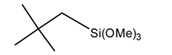 Neopentyltrimethoxysilane 구조식, C8H20O3Si