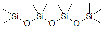 DECAMETHYLTETRASILOXANE 구조식, CAS 141-62-8, C10H30O3Si4