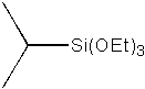 iso-Propyltriethoxysilane 구조식, C9H22O3Si