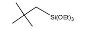 Neopentyltriethoxysilane 구조식, C11H26O3Si