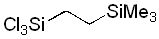 1,1,1-Trichloro-4,4-dimethyl-1,4-disilapentane 구조식, CAS 18157-34-1, C5H13Cl3Si2