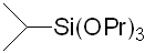 Isopropyltripropoxysilane 구조식, C12H28O3Si