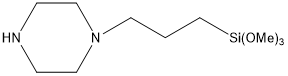 [3-(1-PIPERAZINYL)PROPYL]TRIMETHOXYSILANE 구조식, CAS 40762-28-5, C10H24N2O3Si